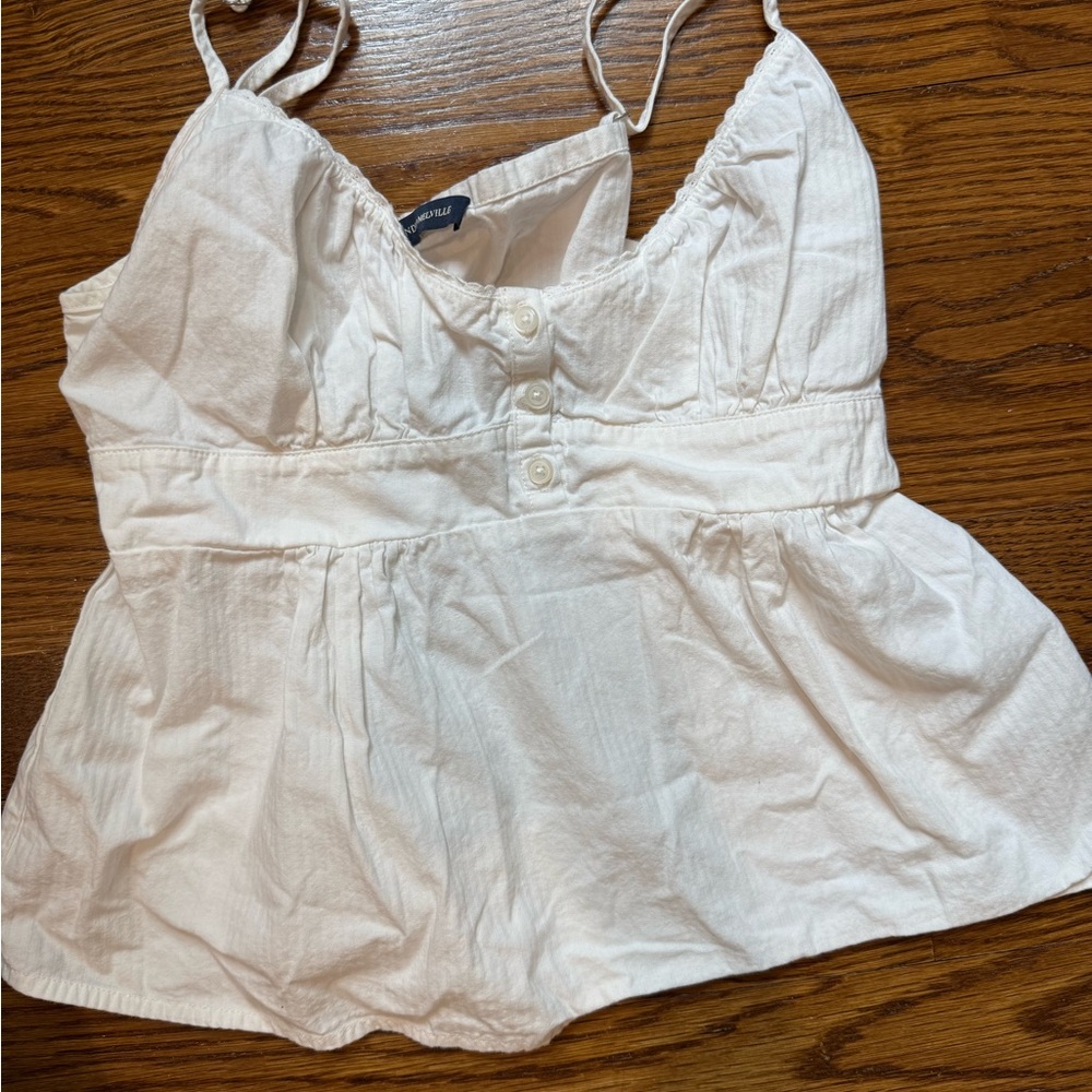 Brandy Melville White Tank Top